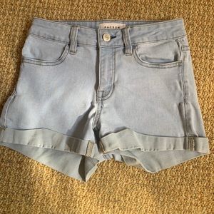 pacsun denim shorts
